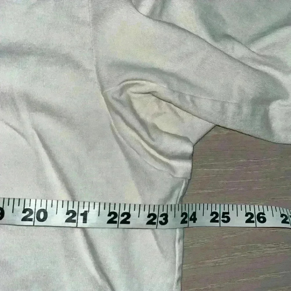 Taylor BobRad Retro Collar Ombre Polo mustard white sz XL - Picture 5 of 9